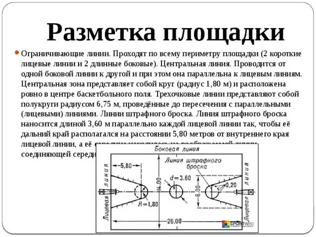 На каком расстоянии находится Штрафная линия от лицевой линии.. Лицевую или боковую линию поля. На каком расстоянии штрафная линия