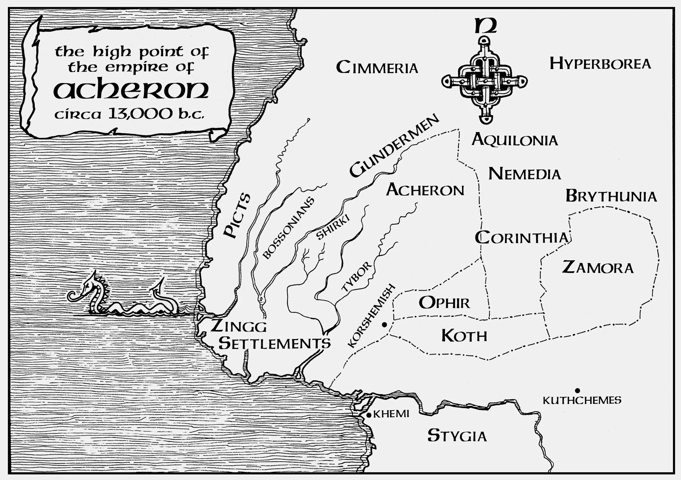 Ахерон какой путь. Ахерон конан. империя ахерон. река ахерон на карте. аквилония на карте конан.