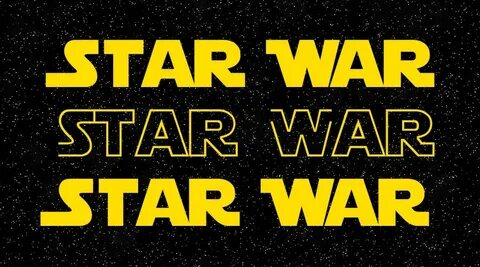 Шрифт star