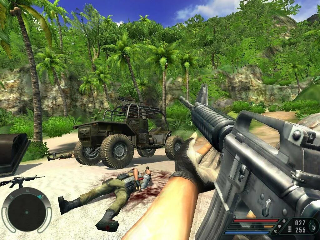 Игры на компьютер фар край. Far Cry 2004. Far Cry игра 2004. Far Cry 1 2004. Far Cry PC 2004.