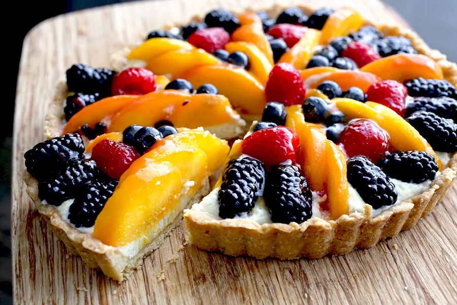 Песочный пирог с фруктами - пошаговый рецепт с фото, ингредиенты, как приготовит