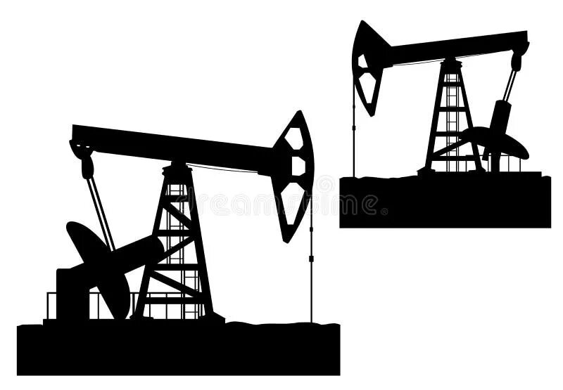 Нефтяная вышка вектор. Станок качалка нефтяная. Нефтяная качалка логотип. Добыча нефти вектор.