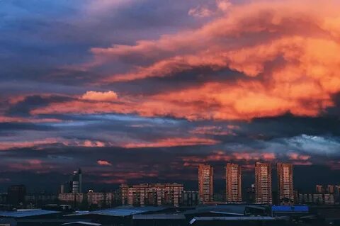 Закат красноярск