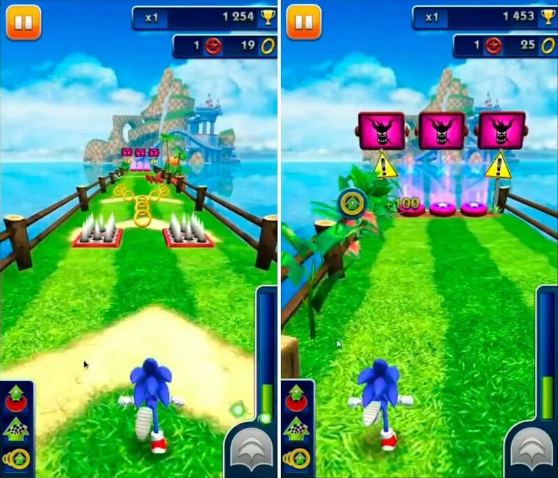 Sonic dash версии. Sonic Dash 4. Sonic Dash Android. Sonic Dash Arcade. Google Play Sonic Dash.