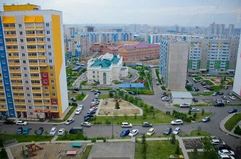 Новый микрорайон в красноярске