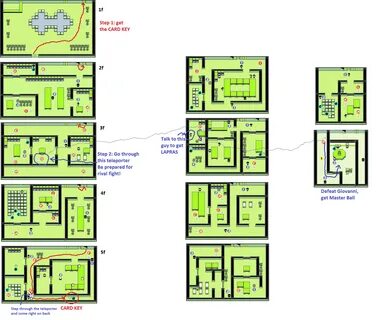 Silph co map