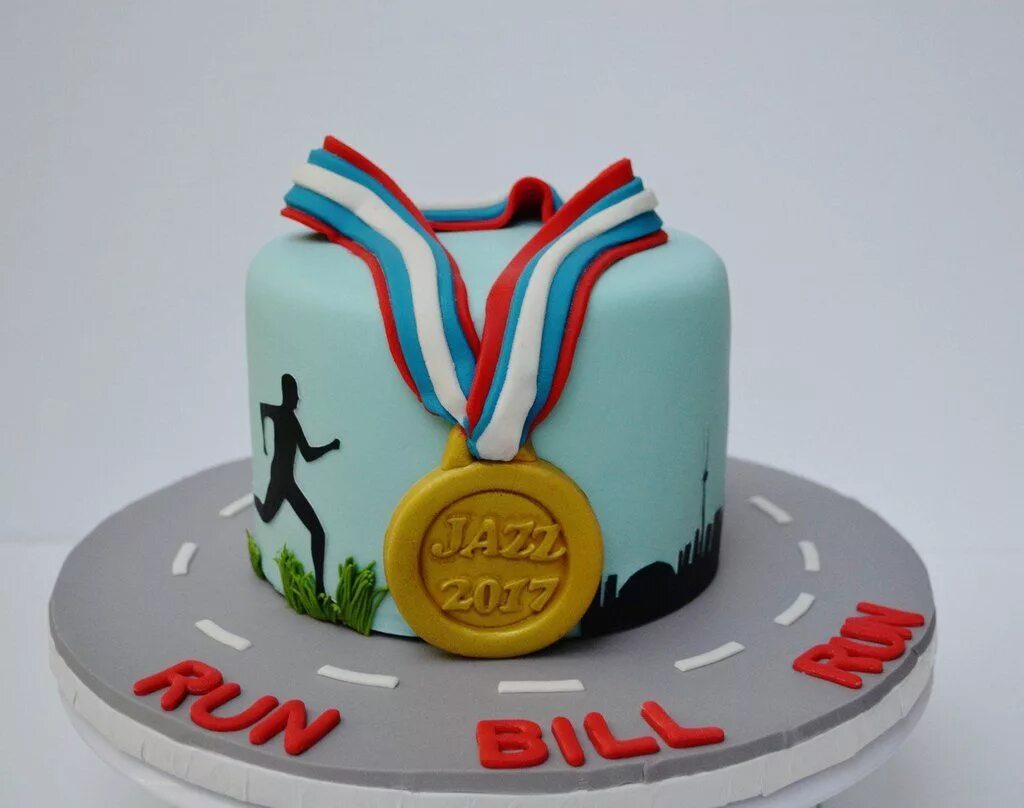 Running cake