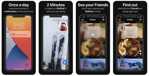 In addition, BeReal allows you to post only one picture per day and to do s...