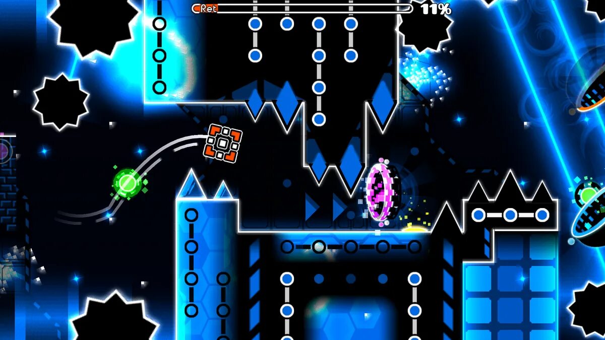 Самый красивый уровень в geometry dash