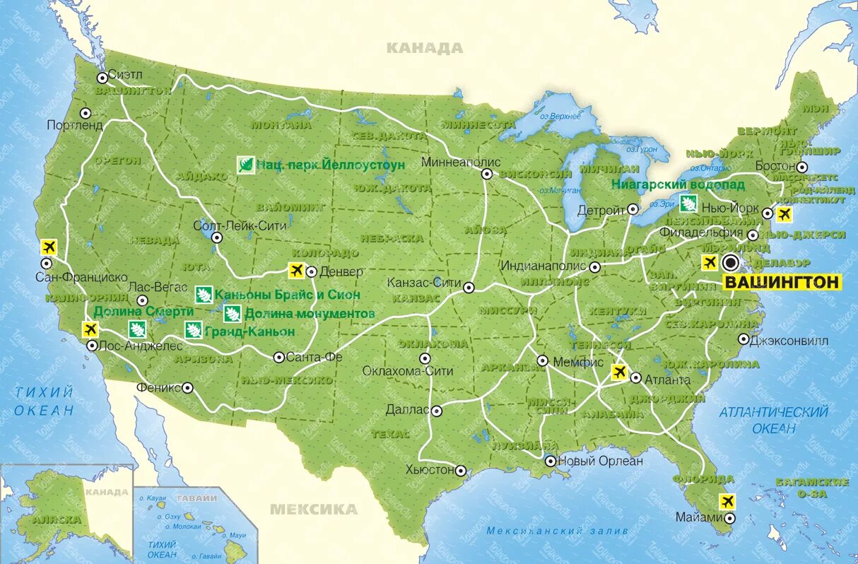 Столица США на карте США. Столица США на карте Америки. Аэропорты США на карте. Штат Вашингтон на карте Америки.