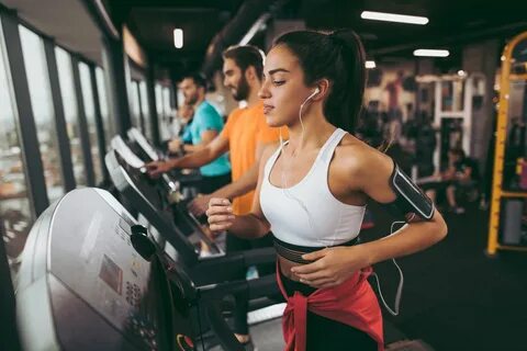He go to the gym
