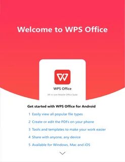 Wps office на андроид