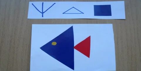 Аппликация загадки средняя группа