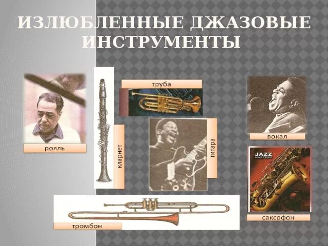 Инструменты популярные в джазовой музыке. Музыкальные инструменты джаза. Джазовый оркестр состав инструментов. Джазовые музыкальные инструменты. Инструменты джазового оркестра.