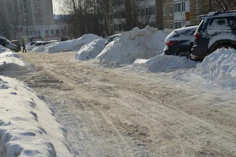 Дороги после снега