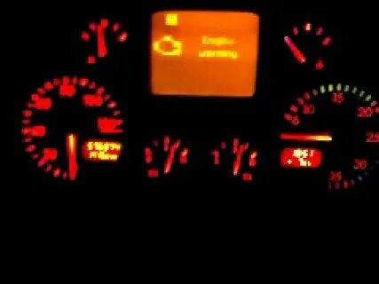 Engine warning