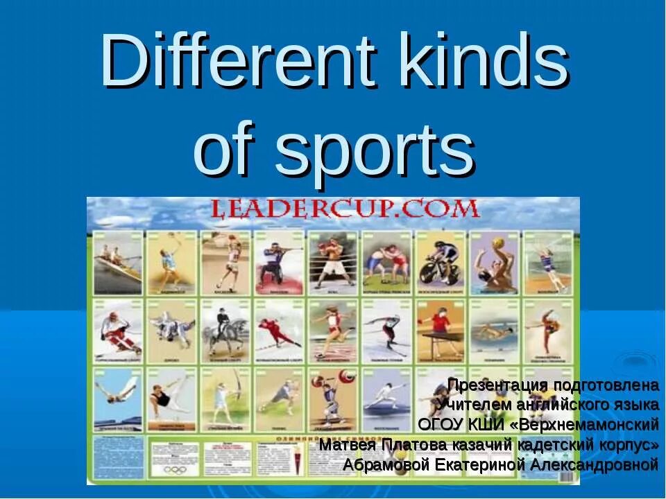 Types of sport. Types of sports презентация. kinds of sport. different kinds of sports. different kinds of sport.