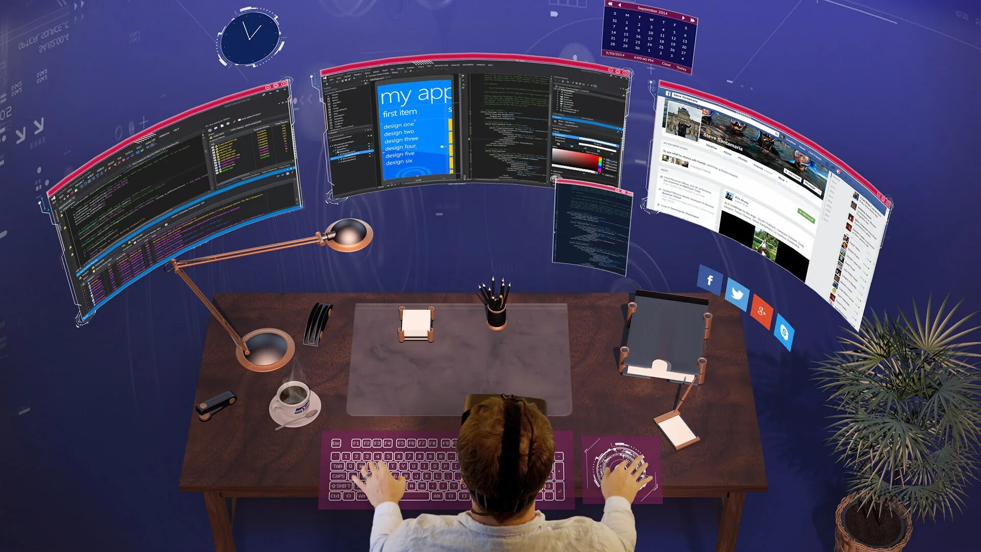 Ui visual. 3d-визуализация с помощью precision vr. visual design. digital visual interface. colby дизайнер visual.