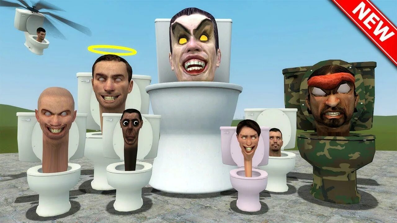 Skibid toilet