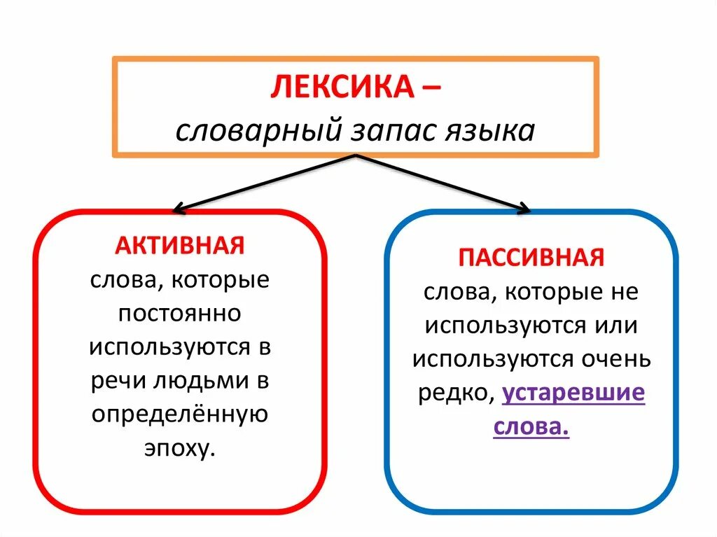 Пассивный словарь слова. Активный и пассивный словарный запас. Активный и пассивный запас языка это кратко. Схема активный и пассивный запас лексики. Пассивный запас языка это.