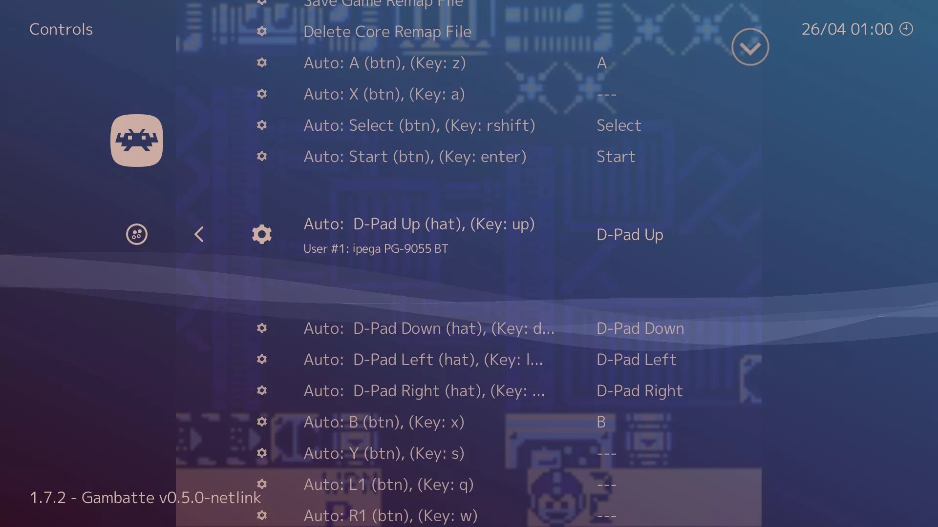 Menu control. Control меню. quick bd menu. retroarch дублируется изображение.