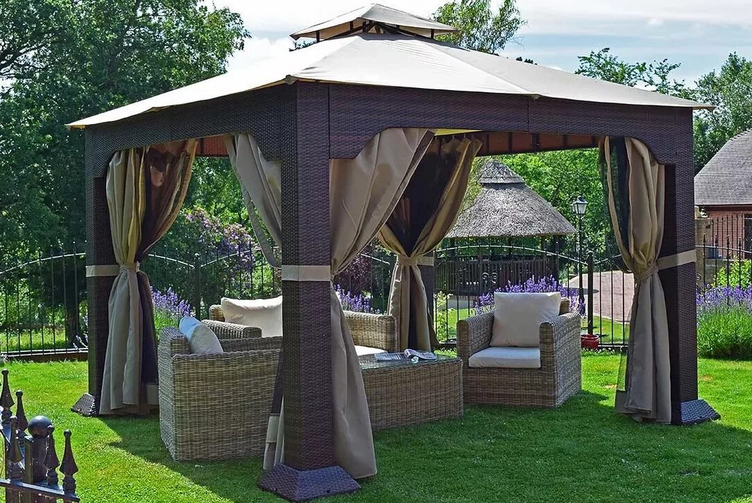 Шатер из ротанга Кантри Country. Garden Gazebo шатер. Садовый шатер для дачи Comfort Garden Gazebo SLG 032. Шатер садовый Леруа Мерлен. Украшение беседки