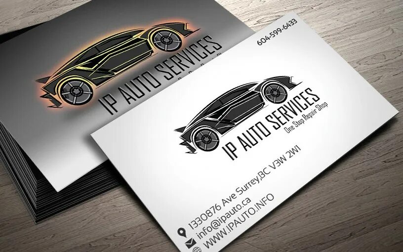 rent-a-car-business-card-design-63860 Personal Design Business cards creative, L