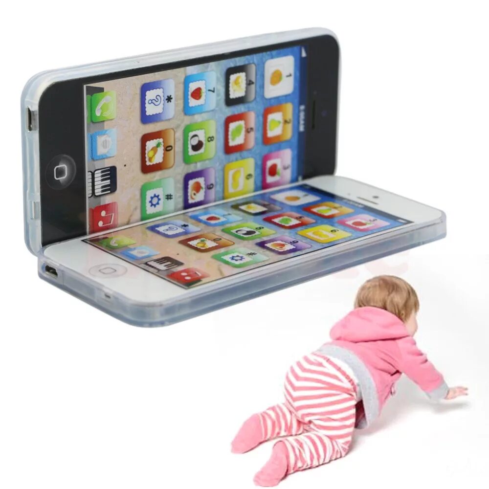 Включи детям айфон. Айфон игрушка для детей. Ребенок с айфоном. Сенсорные телефоны для детей. Ребенок со смартфоном.