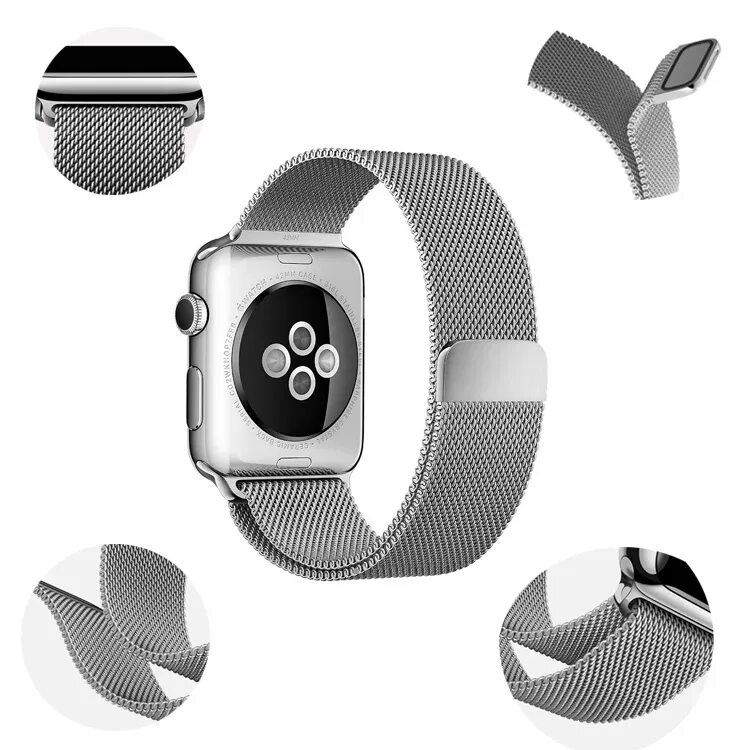 Как одевать ремешок на apple. Ремешок миланская петля для apple watch. ремешок на apple watch 7 миланская петля. ремешок миланская петля для apple iwatch 44. apple iwatch миланская петля.