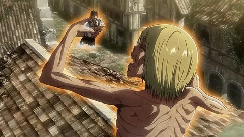 armin eat eren, armin eat berthold, erwin death, berthold death, armim colo...
