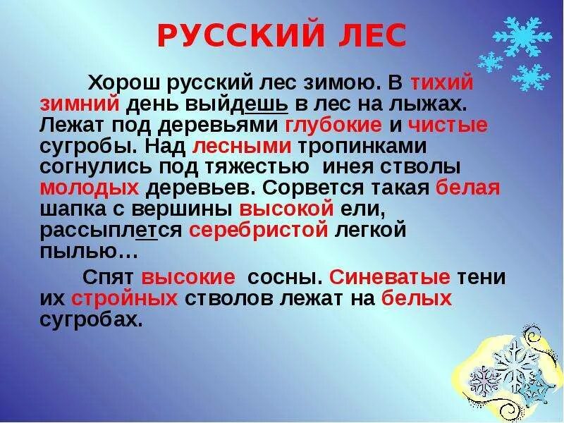 Сочинение зимний лес. Сочинение на тему зимнего леса. Сочинение описание зимой в лесу. Сочинение текст описание зимой в лесу.