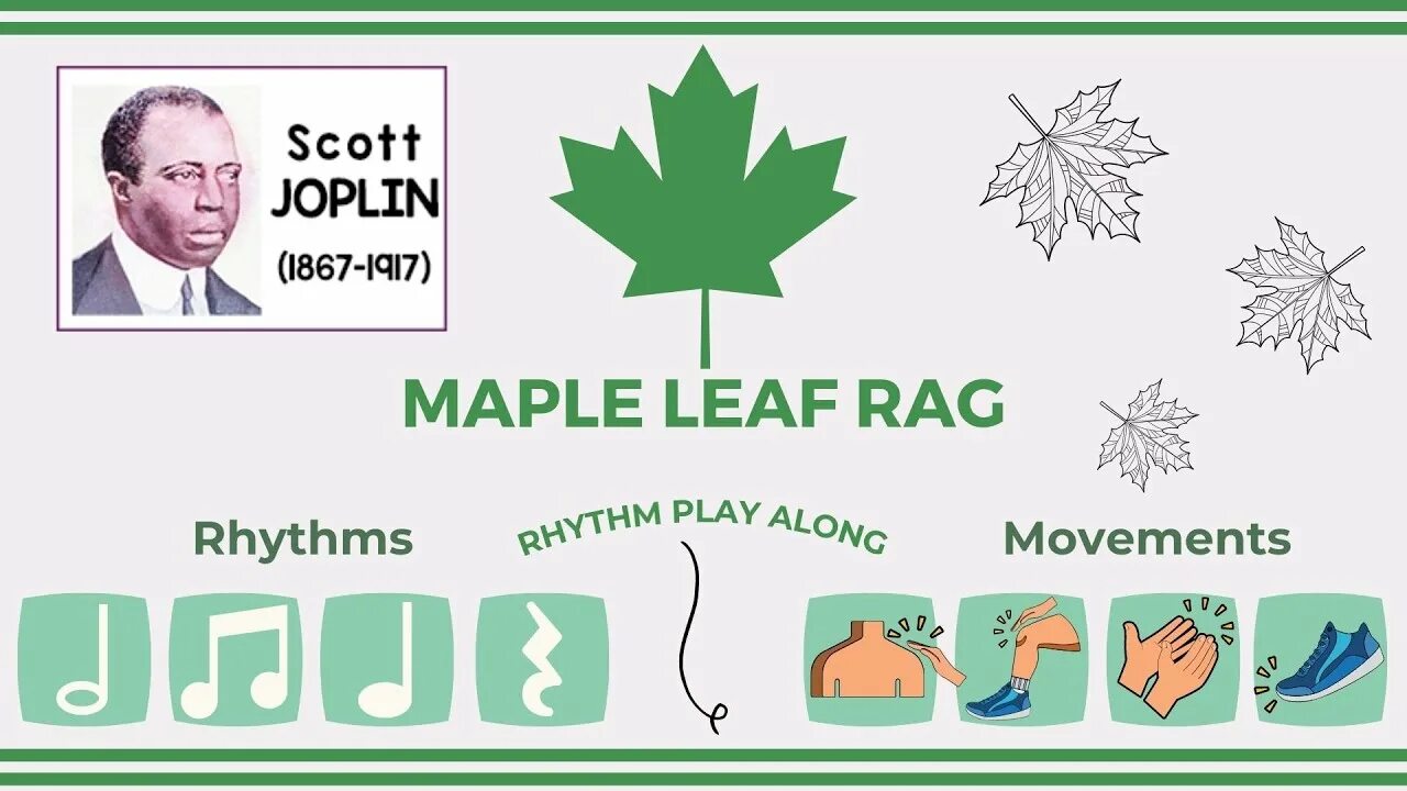 Скотт Джоплин. Регтайм «кленовый лист». Скотт Джоплин кленовый лист. Maple Leaf Rag Ноты. Maple leaf rag