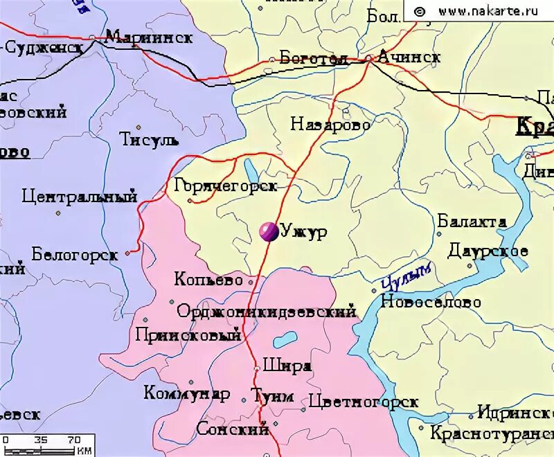 Ачинск где находится. Ужур Красноярский край на карте. Город Ужур Красноярский край на карте. Назарово Красноярский край на карте. Ужур Красноярск карта.