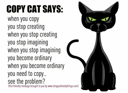 Copycats forge