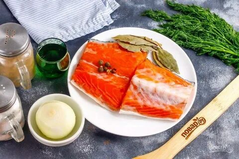 Маринованная красная рыба рецепт