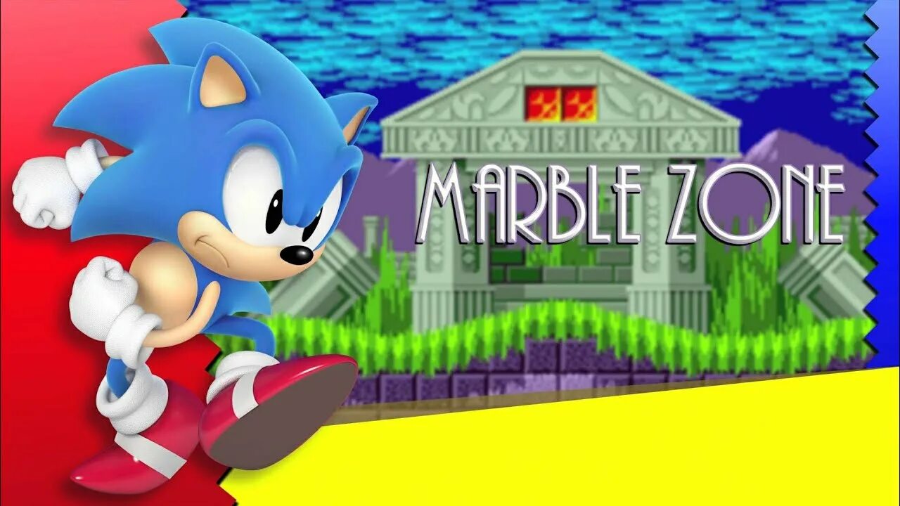 Включить соника песни видео. Соник Marble Zone. Classic Sonic Generations. Sonic 1 Marble Zone. Marble из Соника.