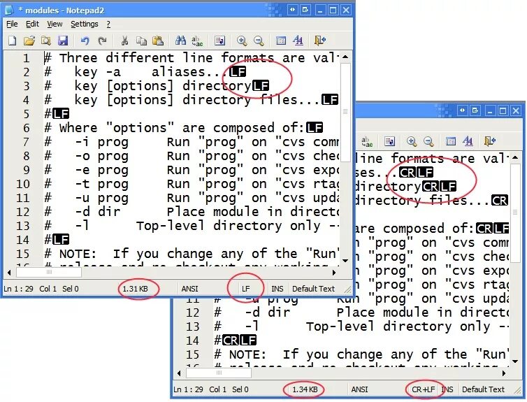 Unix конвертер