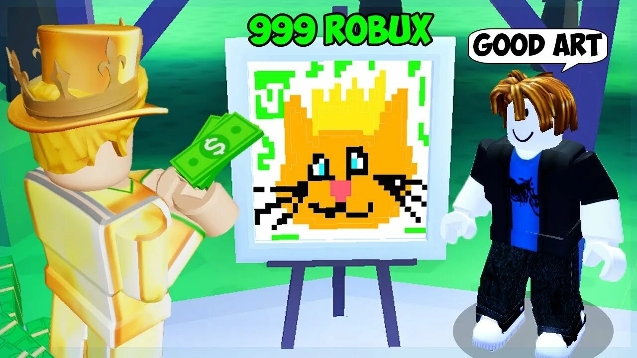 Draw and donate roblox