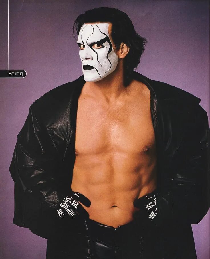 Как сделать стинг из бумаги. Стинг рестлер. sting рестлер wcw. стив борден рестлер. стинг рестлер без грима.