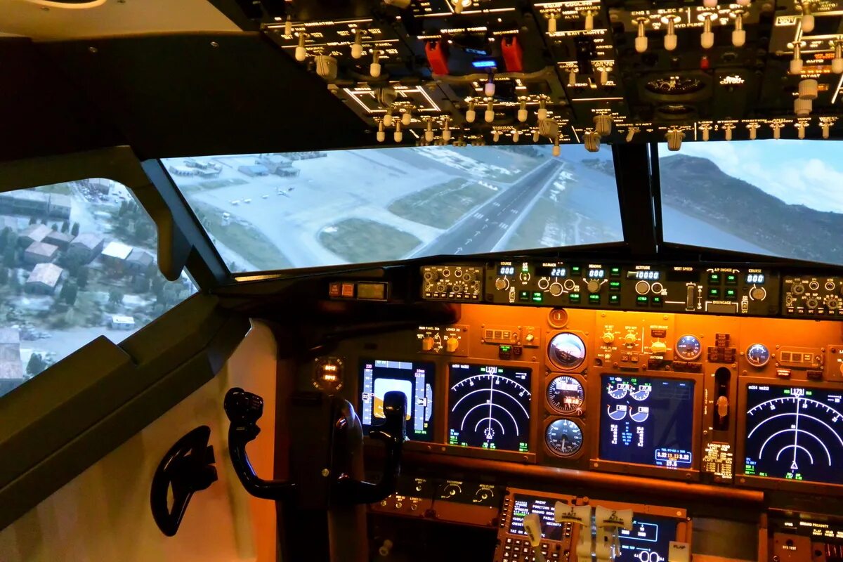 Boeing simulator