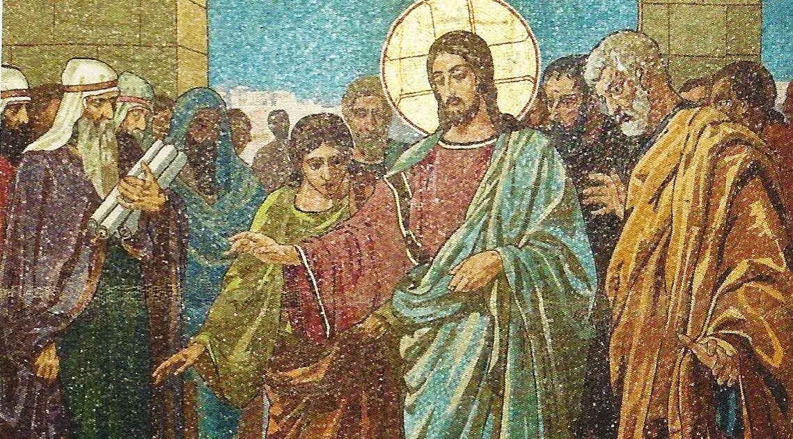Евангелие от луки слушать на русском. Исцеление бесноватого в Капернауме. Евангелие исцеление бесноватого отрока. Исцеление бесноватого в Капернауме икона. Исцеление бесноватого в Капернаумской синагоге икона