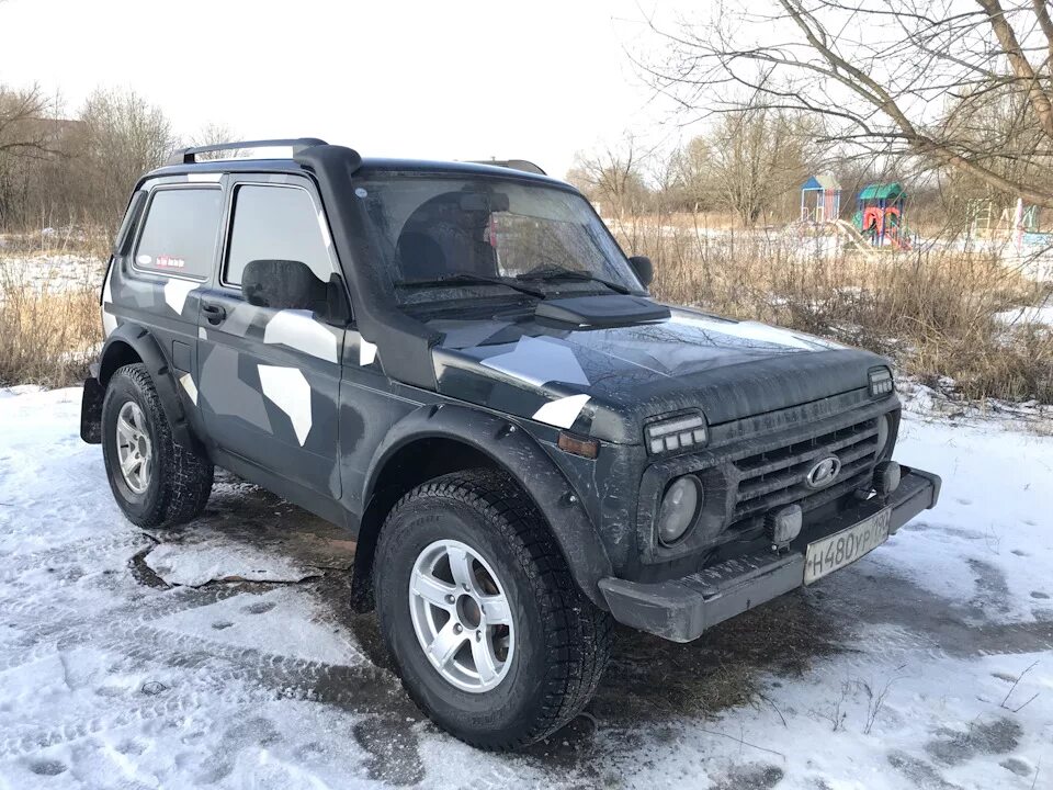 Нива со шноркелем фото Шноркель Нива, Нива Шевроле Воздухозаборник на Ниву Chevrolet NIVA: 1 000 грн