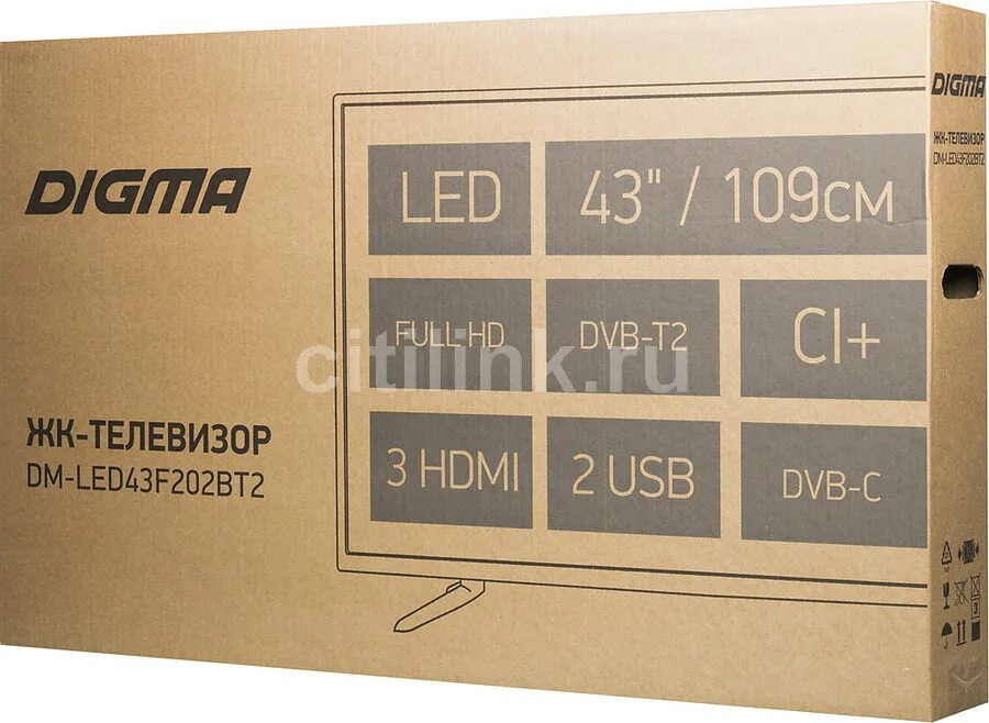 Digma dm led40sbb33
