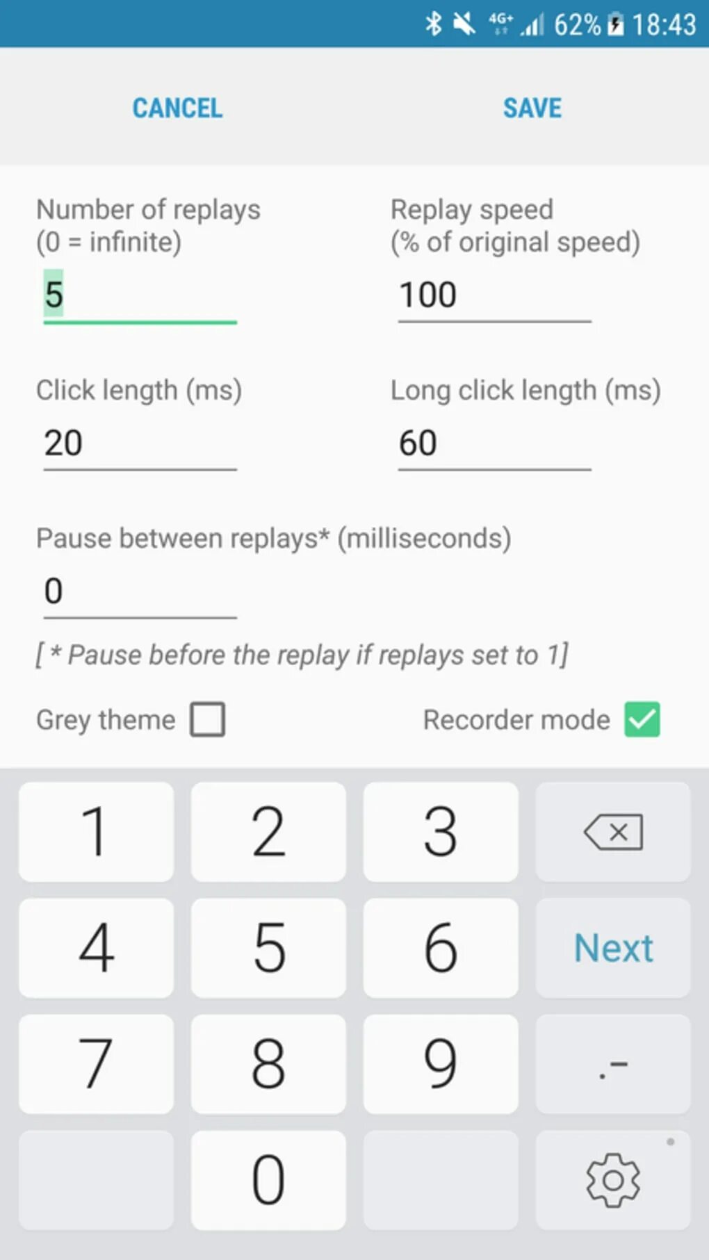 Click android