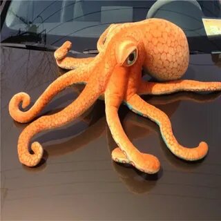 Плюшевый осьминог