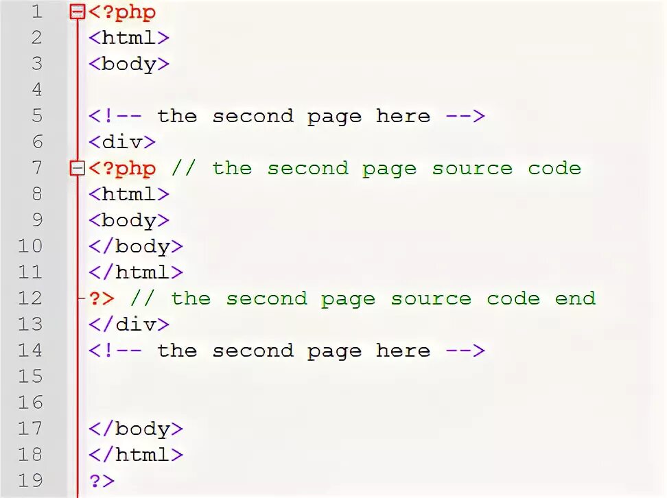 Php page url