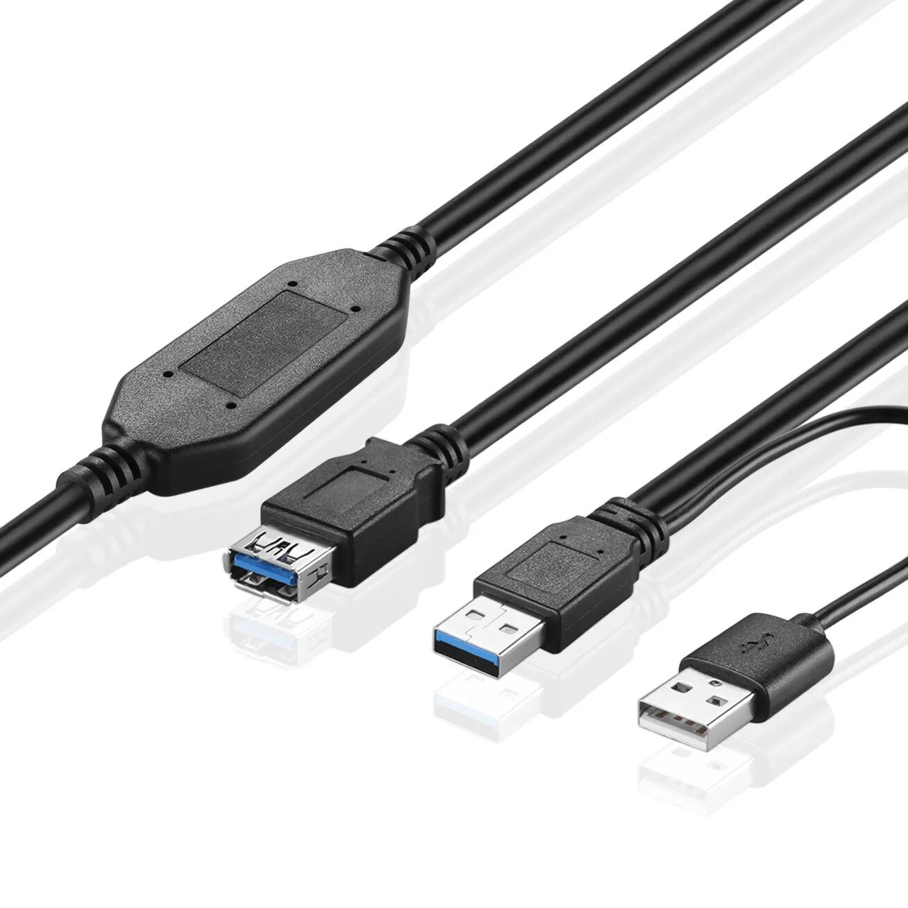 USB 3.0 Extender Cable.. USB 3.0 Active Extension Pro Hub- 8 m. SUPERSPEED USB Type-a. USB SUPERSPEED.