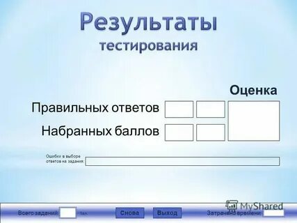 Тест 4 сына