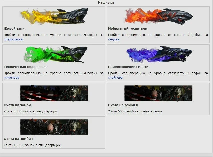 Достижения варфейс акула