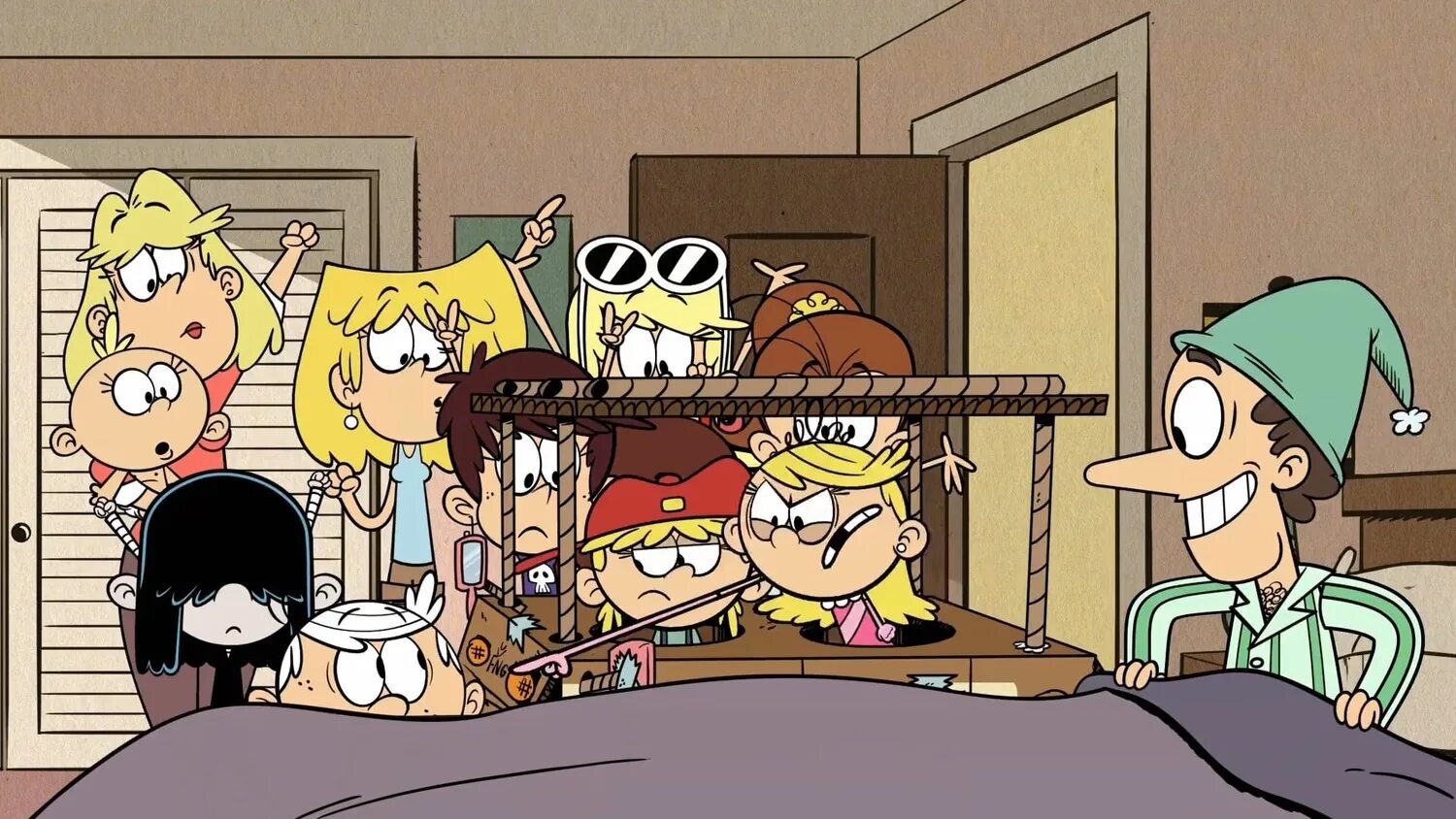 The loud house 2. Мой шумный дом Люси и Линн. Луан из мой шумный дом.